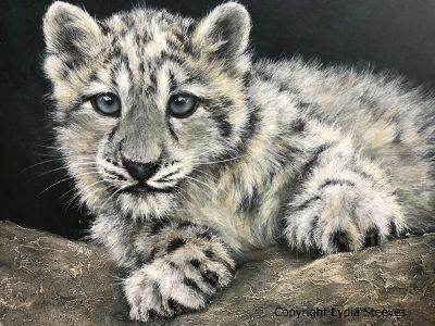 Little Snow Leopard Acrylic Online Class